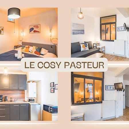 Le Cosy Pasteur 5 Min Hypercentre Parking Public Gratuit A Proximite Appartement Troyes Buitenkant foto